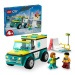 LEGO® City 60403 Sanitka a snowboardista