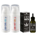 CBD Hot&Cool gel 2x75ml+CBD 10% Konopný olej 10ml