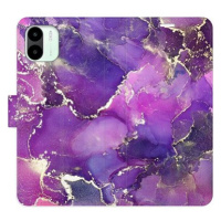 iSaprio flip pouzdro Purple Marble pro Xiaomi Redmi A1 / A2