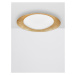 NOVA LUCE stropní svítidlo ZANO kov a akrylový difuzor bílá zvenku plátkované zlato uvnitř LED 2