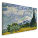 MyBestHome BOX Plátno Vincent Van Gogh "Pšeničné Pole S Cypřiši" Reprodukce Varianta: 90x60