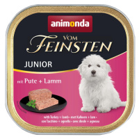 Výhodné balení Animonda vom Feinsten 24 x 150 g - Junior: krůtí a jehněčí