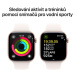 Apple Watch Series 10 46mm Růžově zlatý hliník se světle ruměnným sportovním řemínkem M/L