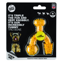 TASTY BONE - Kostička nylonová trio pro extra malé psy - Kuřecí maso