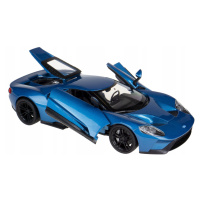 Kovový model ford gt 2017 modrý 1:24