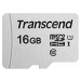 TRANSCEND MicroSDHC karta 16GB 300S, UHS-I U1 + adaptér