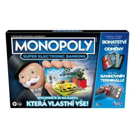 Monopoly Super elektronické bankovnictví Hasbro