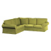 Dekoria Potah na pohovku IKEA  Ektorp rohová, zelená, pohovka Ektorp rohová, Living Velvet, 704-