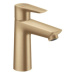 Umyvadlová baterie Hansgrohe Talis E bez výpusti kartáčovaný bronz 71714140