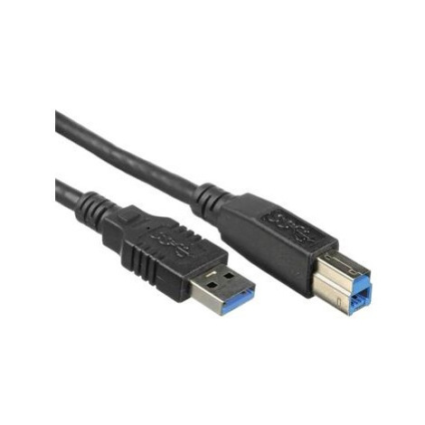 PremiumCord Kabel USB 3.0 Super-speed 5Gbps  A-B, 9pin, 0,5m