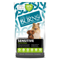 Burns Dog Adult & Senior Sensitive vepřové s bramborem - Výhodné balení: 2 x 12 kg