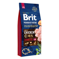 Brit Premium by Nature Senior L+XL - výhodné balení: 2 x 15 kg