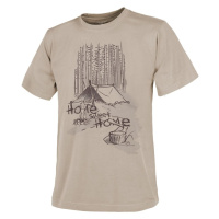 Helikon-Tex® Tričko Helikon T-Shirt (Home Sweet Home) - Khaki Velikost: L