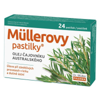 Müllerovy pastilky s olejem čajovníkem australským 24ks ZP