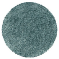 Ayyildiz koberce Kusový koberec Sydney Shaggy 3000 aqua kruh Rozměry koberců: 120x120 (průměr) k