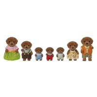 Sylvanian family Rodina Chocolate labradorů