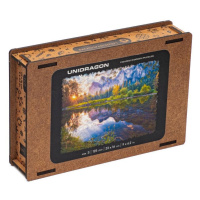 Unidragon dřevěné puzzle - Jezero velikost S