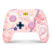 PowerA Enhanced Wireless Controller - Super Mario Princess Peach Plaid - Nintendo Switch