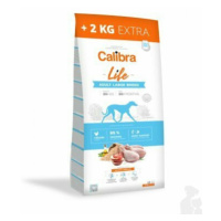 Calibra Dog Life Adult Large Breed Chicken 12+2kg sleva