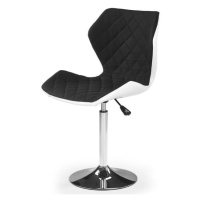 Dětská židle MOTRAX 2 černá/bílá
