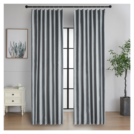 4Home Zatemňovací závěs s kroužky Paris šedá, 150 x 250 cm