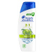 Head & Shoulders Apple Fresh 2in1 Šampon proti Lupům, 330 ml. Pocit Svěžesti, Vůně Jablka