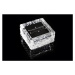 Nexos 55827 Sada 3 ks solárního osvětlení - skleněná cihla 4 LED bílá 10x10x5 cm