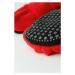 Hřejivé papuče SISSEL® Linum Relax Comfort Barva: červená, Velikosti: L/XL (41-45)