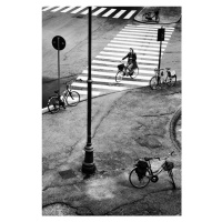 Fotografie five city bikes, franco maffei, 26.7 × 40 cm