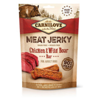 Pamlsky Carnilove Chicken & Wild Boar Bar 100g