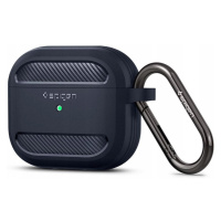 Pevné Pouzdro Spigen Rugged Armor Pro Sluchátka Apple Air Pods 3 Tmavě Modré