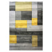 Šedo-žlutý koberec Flair Rugs Cosmos, 120 x 170 cm