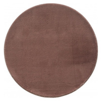 Ayyildiz koberce Kusový koberec Catwalk 2600 Brown kruh Rozměry koberců: 120x120 (průměr) kruh