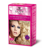 Kallos GLOW - barva pro domácí použití Kallos GLOW krém. barva zářivá blond č.120 40ml