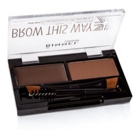 RIMMEL LONDON Eyebrow Palette Brow this way 003 Dark Brown 1,1 g