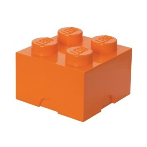 LEGO® úložný box 4 - oranžová 250 x 250 x 180 mm