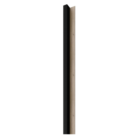 Obkladová Lamela Fineza Spline black 275x6,4 cm SPLINEBO1