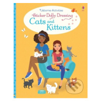 Sticker Dolly Dressing Cats and Kittens - Lucy Bowman, Antonia Miller (ilustrácie) - kniha z kat