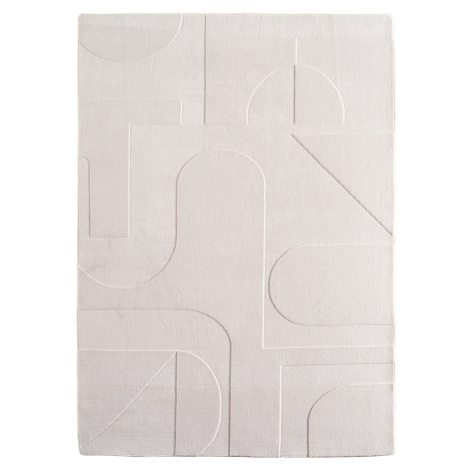 Ayyildiz, Kusový koberec Pompei 1614 cream, 200x290, bílá, chodba / předsíň