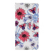 TopQ Xiaomi Redmi Note 9 Pro knížkový Flowers 50663