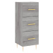 vidaXL Skříň highboard šedá sonoma 34,5 x 34 x 180 cm kompozitní dřevo