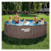 Planet Pool bazén CF FRAME ratan - 305 x 91 cm