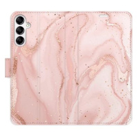 iSaprio flip pouzdro RoseGold Marble pro Samsung Galaxy A14 / A14 5G