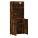 vidaXL Skříň highboard kouřový dub 69,5 x 34 x 180 cm kompozitní dřevo