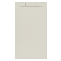 Sprchová vanička obdélníková SAT Fusion 160x80 cm litý mramor Beige SATFU16080BE