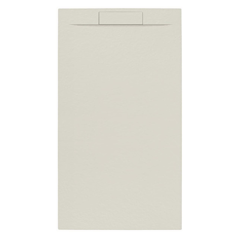 Sprchová vanička obdélníková SAT Fusion 160x80 cm litý mramor Beige SATFU16080BE