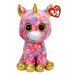 Meteor Beanie Boos FANTASIA - vícebarevný jednorožec, 42 cm