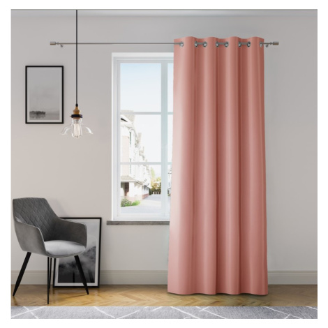 ArtFlhf Zatemňovací závěs OXFORD EYELETS K | 140 x 250 cm Barva: Rose