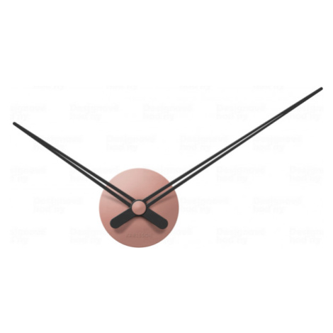 Designové nástěnné hodiny 5838PI Karlsson pink 44cm FOR LIVING