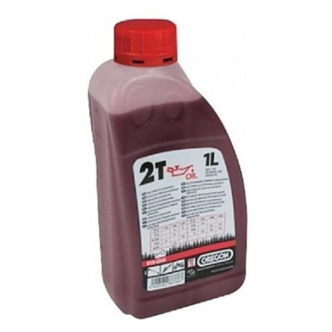 Polosyntetický olej pro 2T motory 1L - červený OREGON